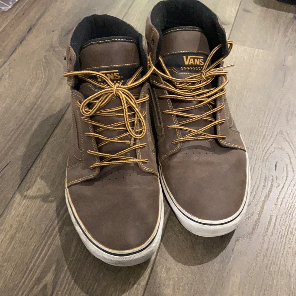 Vans leather high top